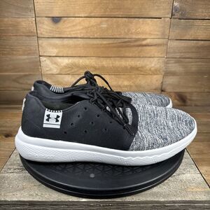 Under Armour Charged 24/7 Men's Size 8.5 Shoes Gray Black Sneakers 1288347-001